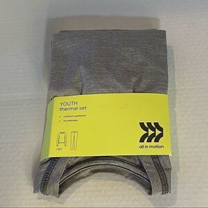 All in Motion Youth Thermal Set Kids Undergarments